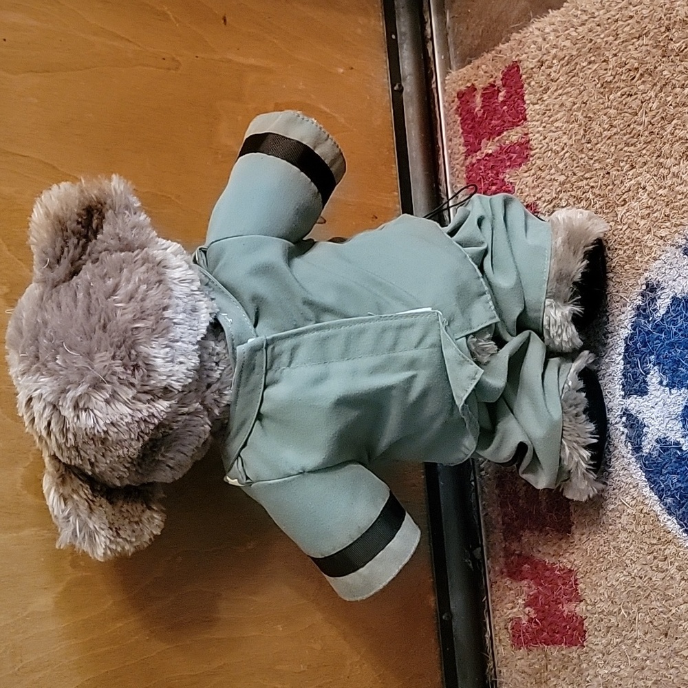 Build A Bear Bearemy Military USA Dress Uniform Stuffed Plush Animal Brown Toy - Picture 5 of 5